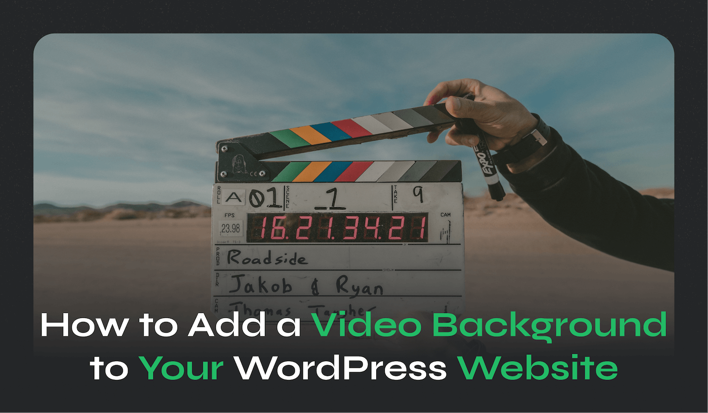 Add a Video Background in WordPress