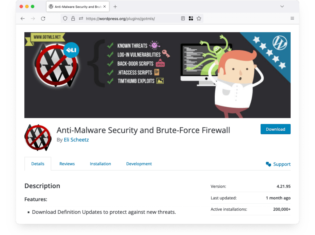 Anti-Malware Security and Brute-Force Firewall