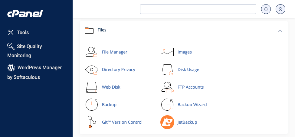 cPanel Directory Privacy