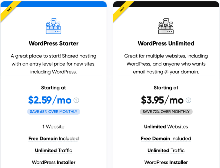 DreamHost Pricing