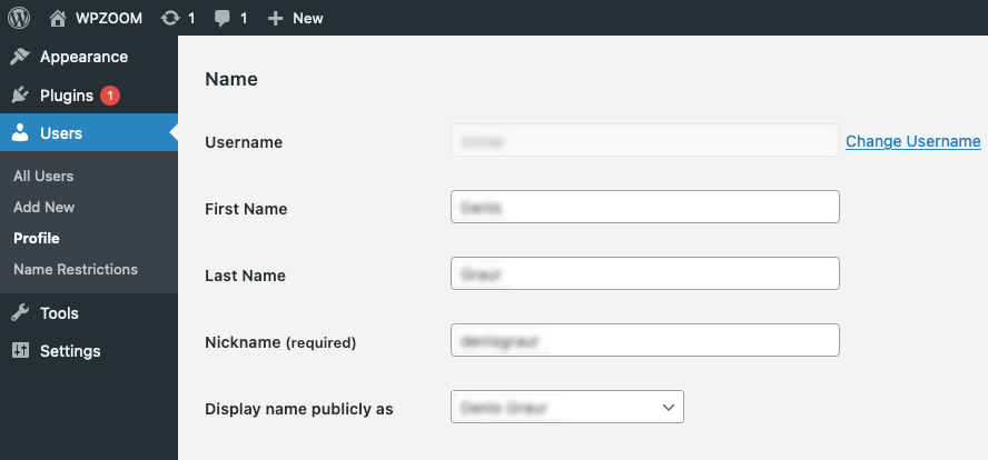 Hide Your WordPress Login Username