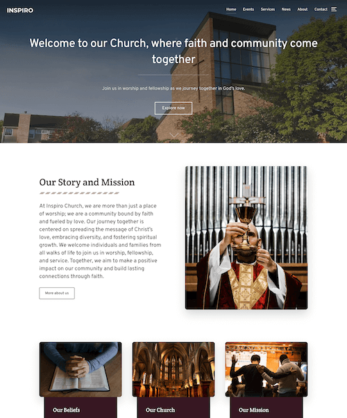 inspiro church demo