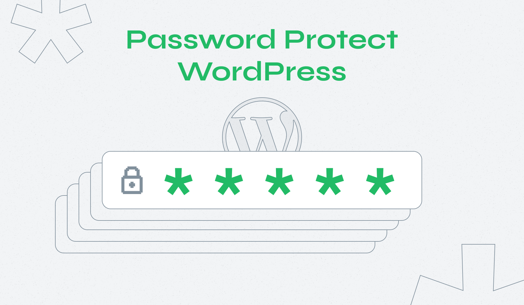 Password Protect WordPress