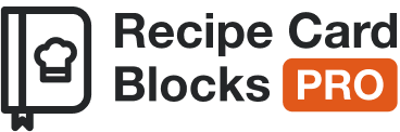 Recipe Card Blocks