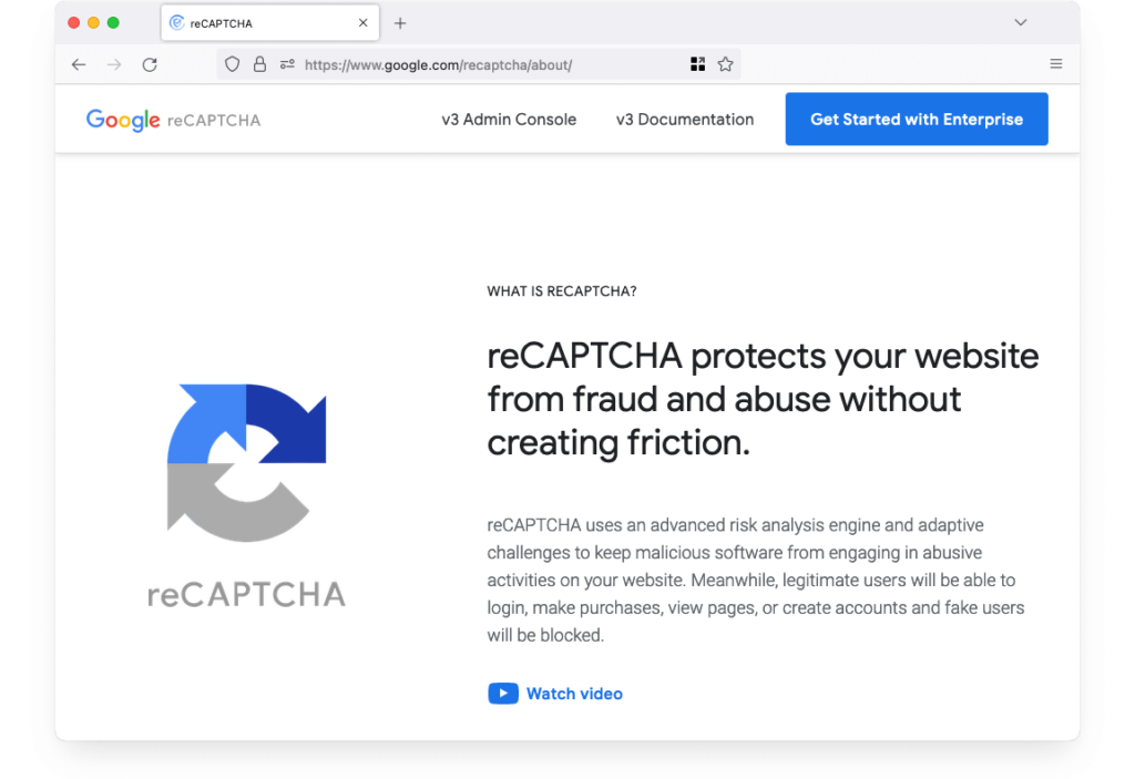 reCAPTCHA