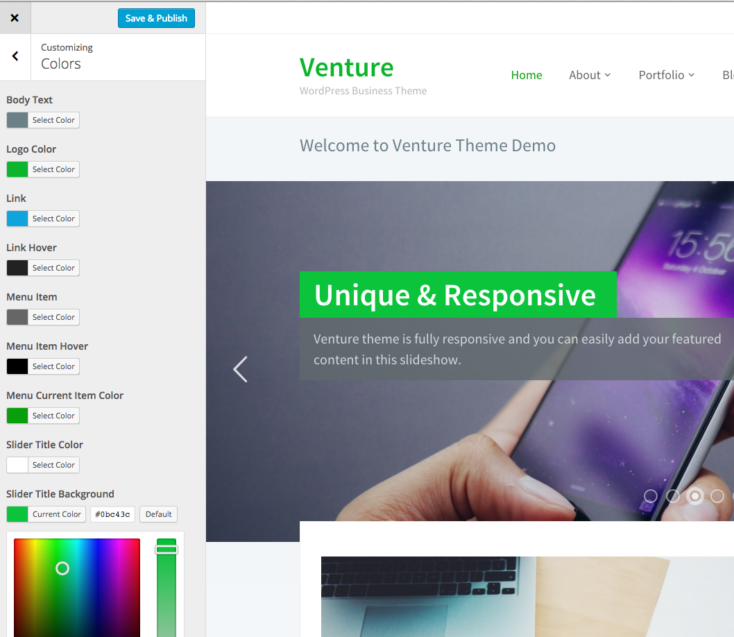 venture-customizer