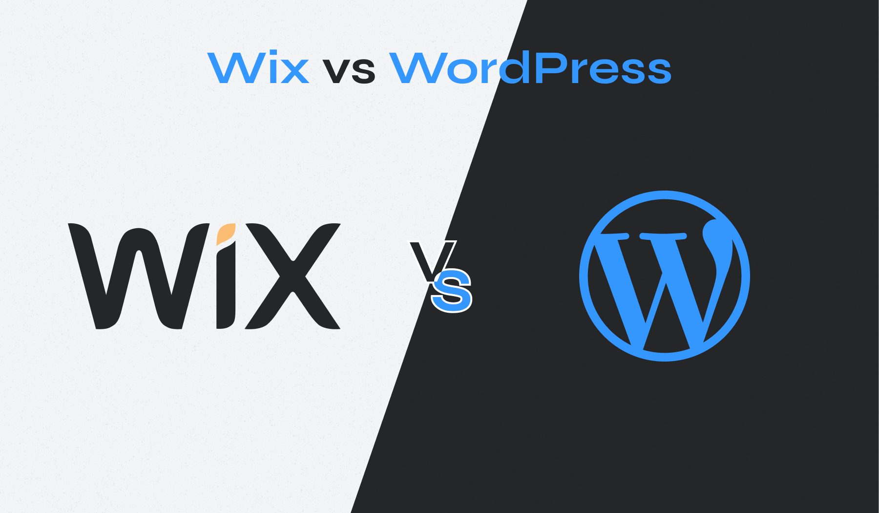 Wix vs WordPress