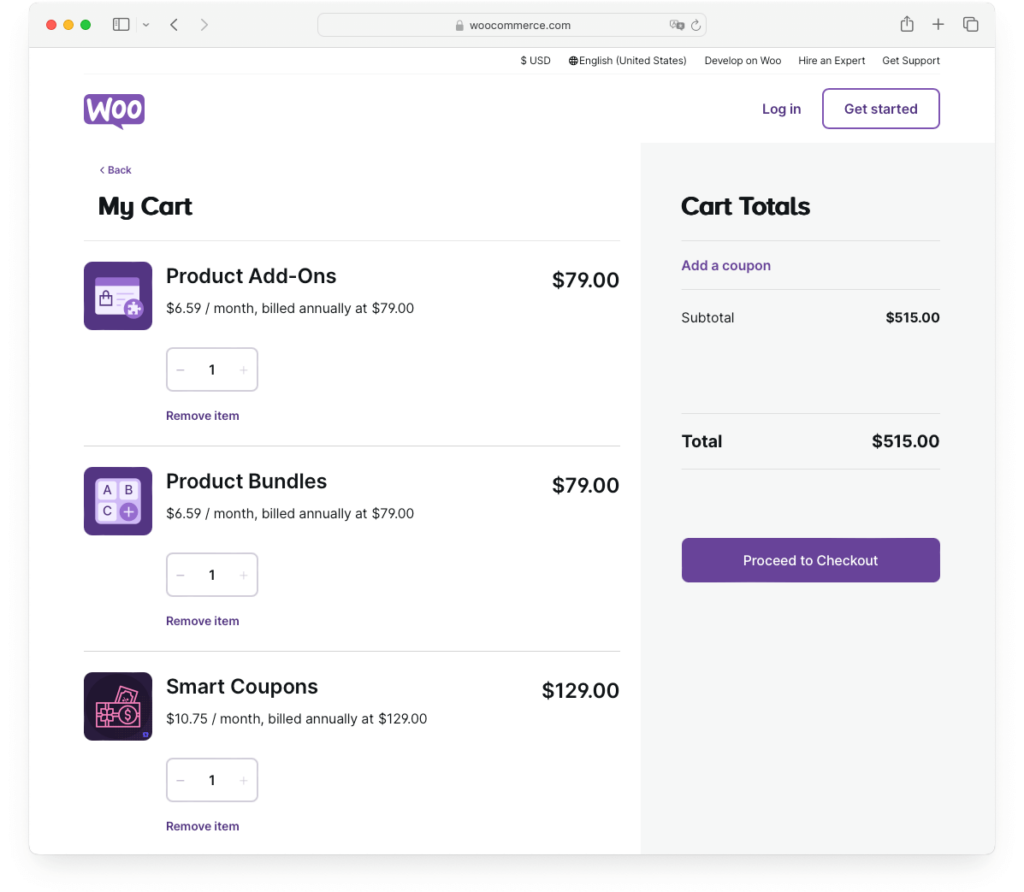 WooCommerce costs