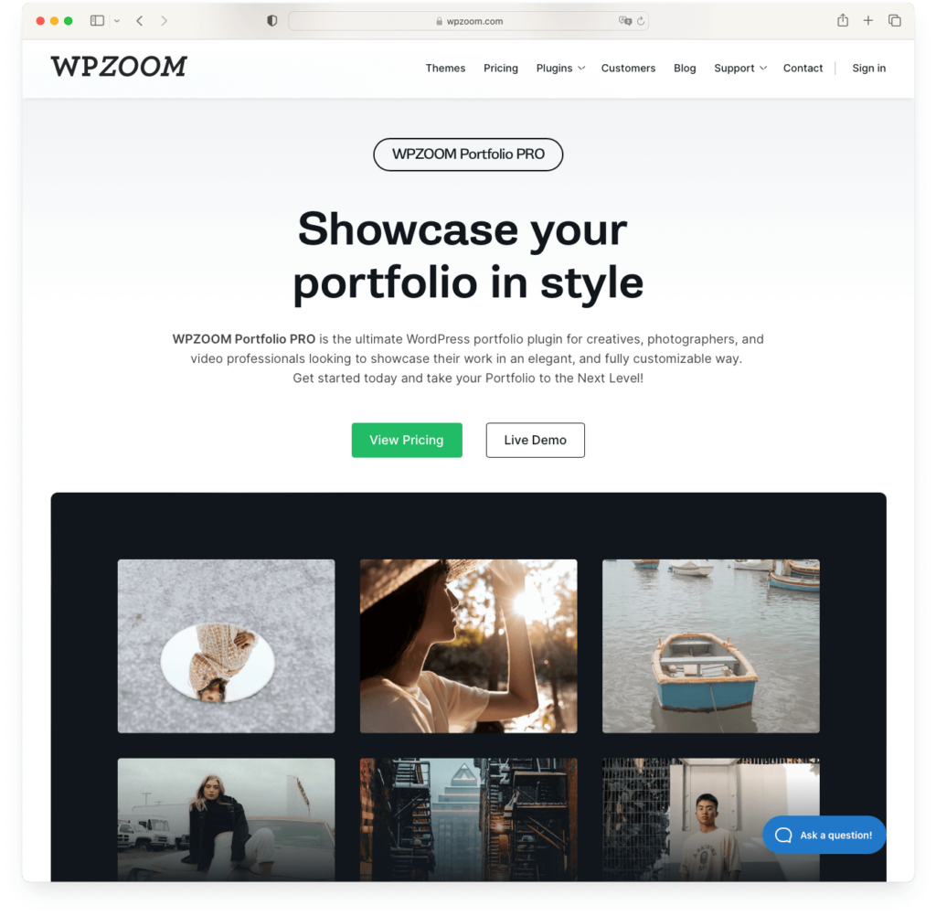 WPZOOM Portfolio